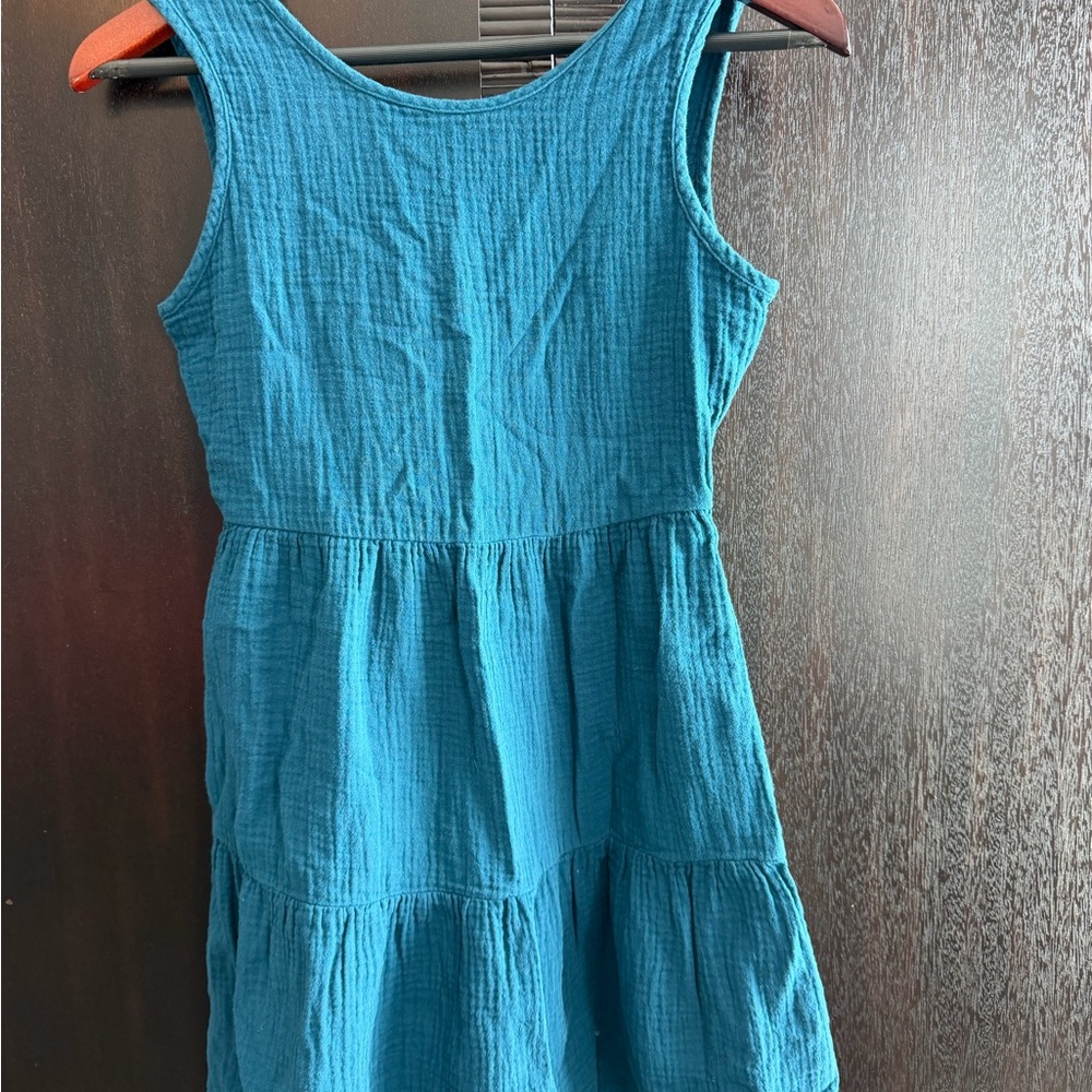 Cat and Jack Size 10/12 Sleeveless Teal Dress